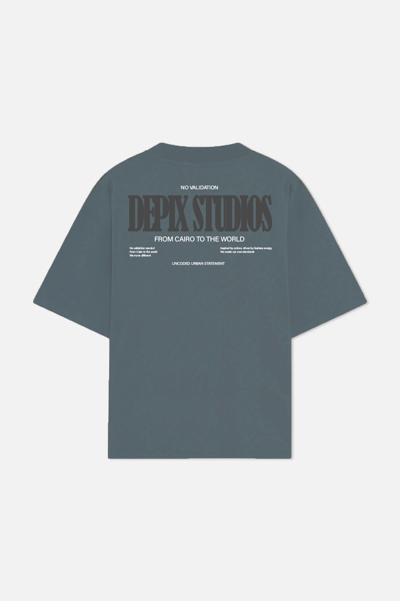 Move Different .Gray T-Shirt