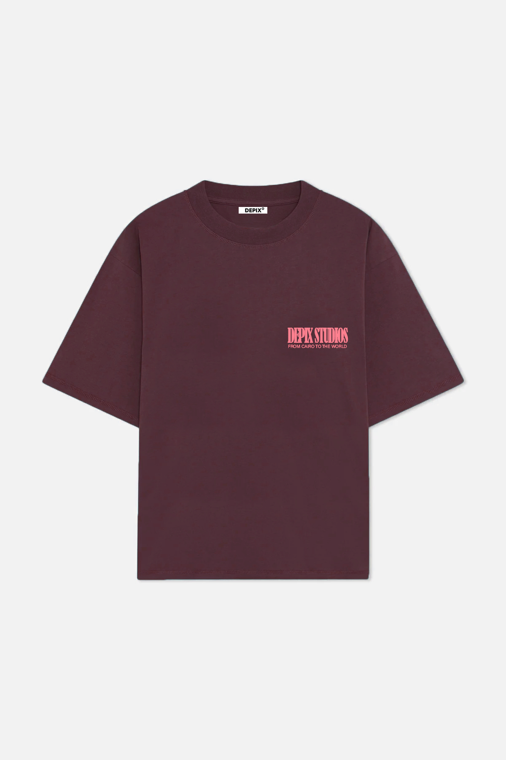 Move Different Burgundy T-Shirt
