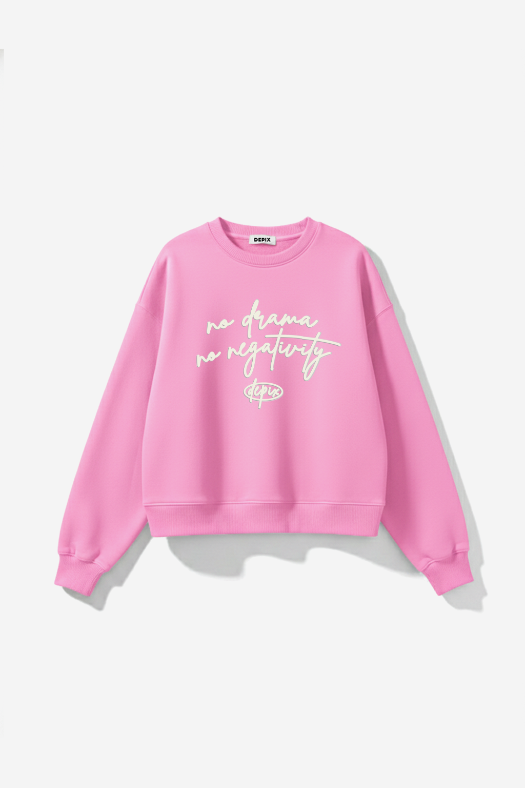 No Drama Pink Crewneck