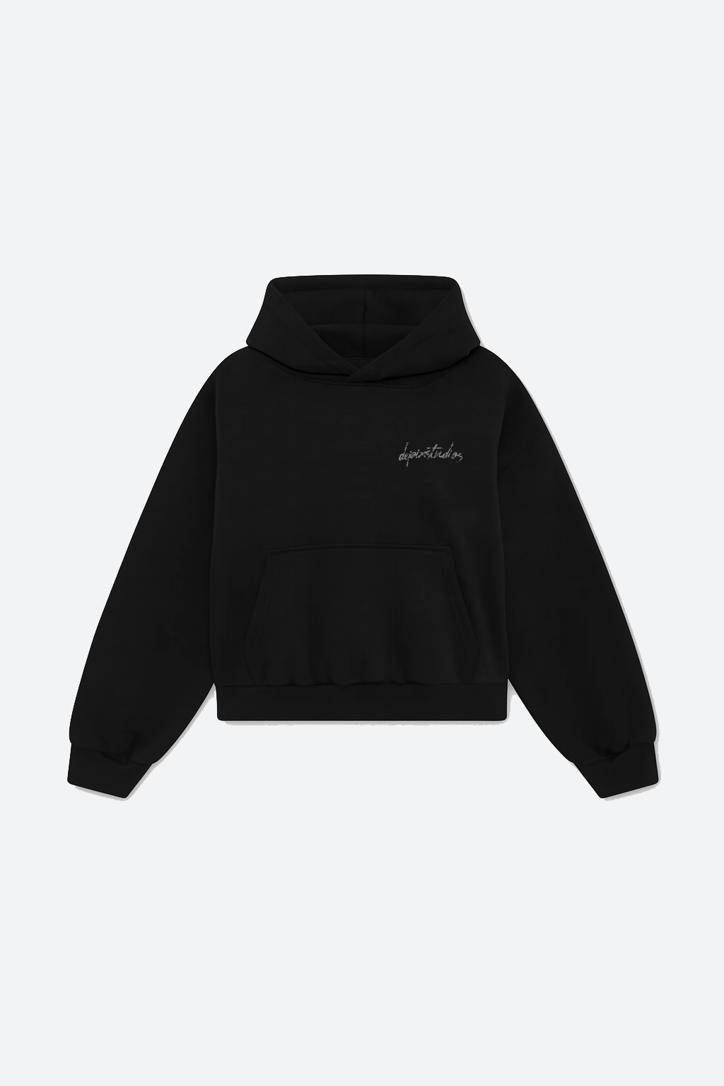 Black - Depix Studios Puff Hoodie