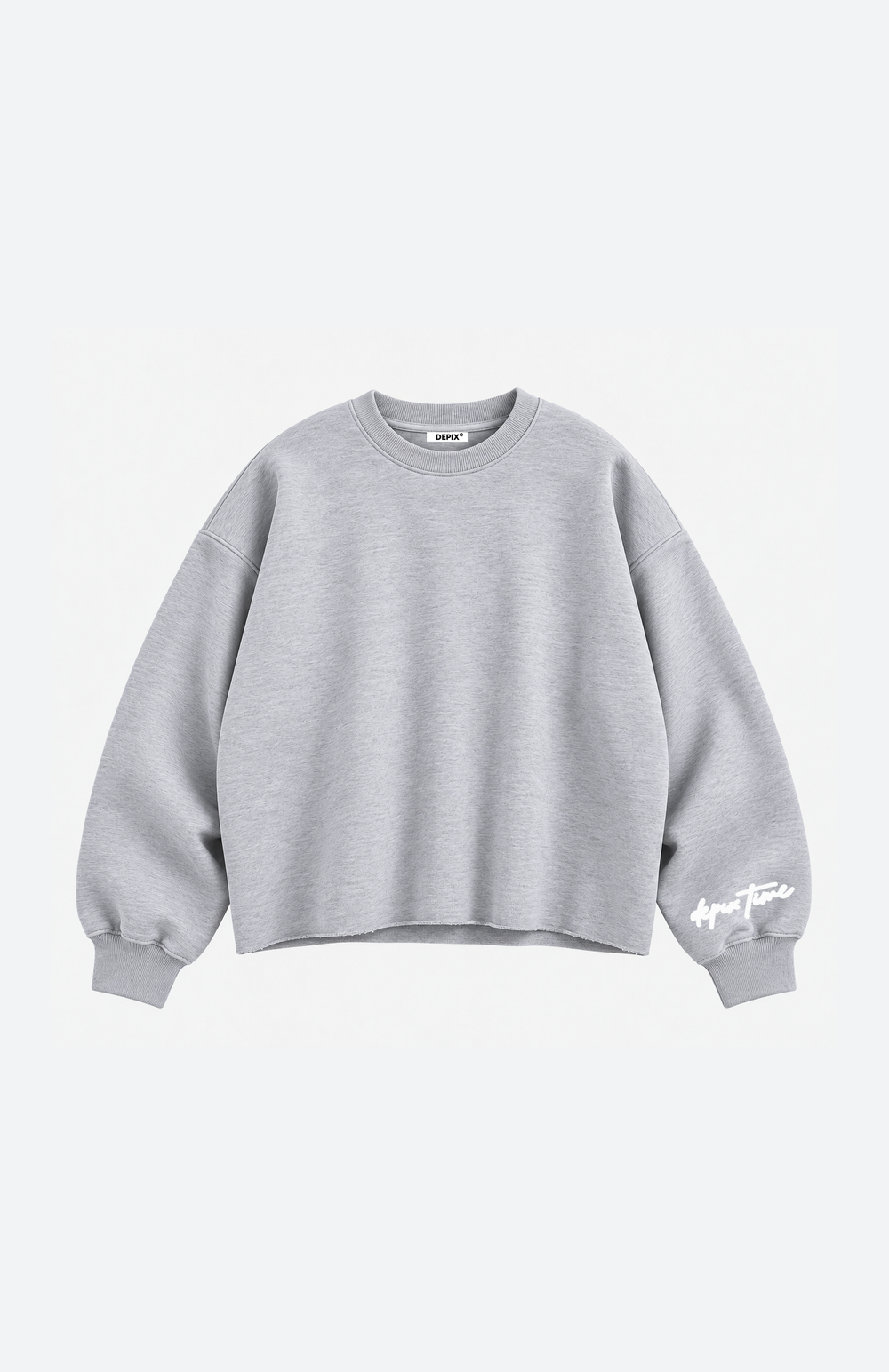 Time To Change Light Gray Crew Neck
