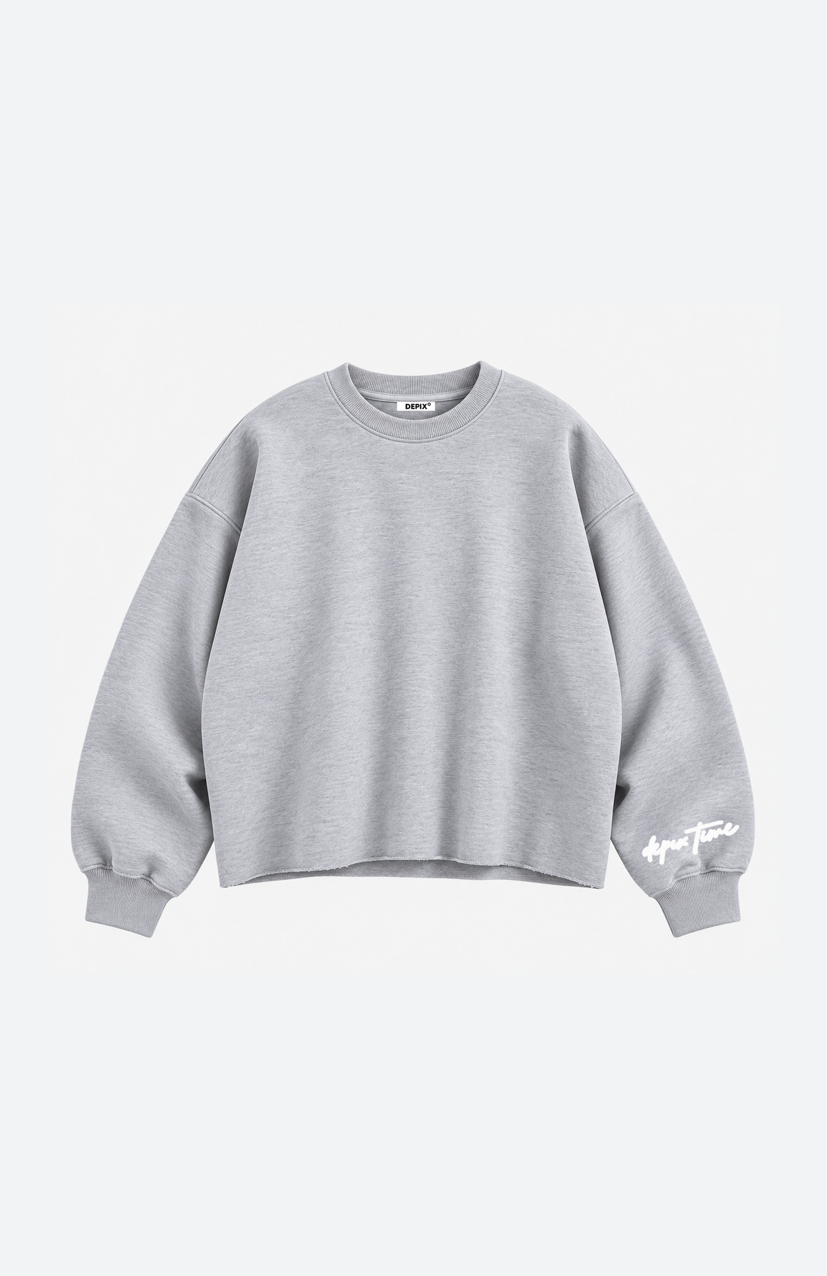 Time To Change Light Gray Crew Neck