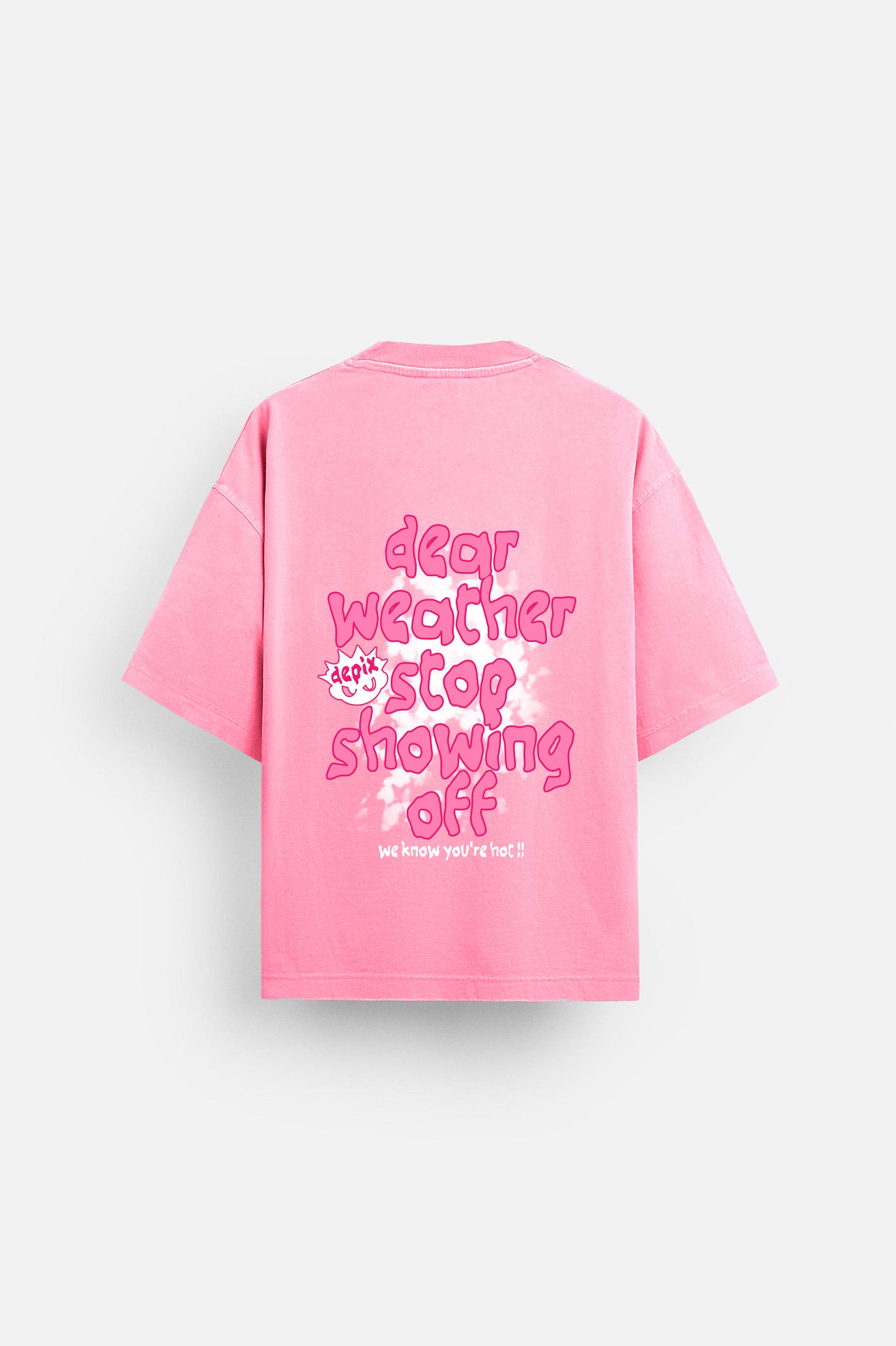 Weather - Pink - T-shirt